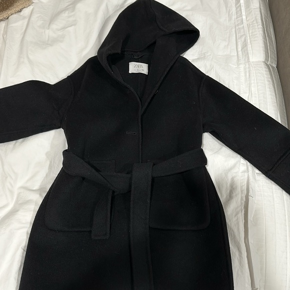 Zara girls wool coat - Picture 3 of 4